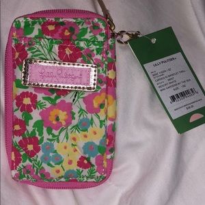 Lilly Pulitzer wristlet ID wallet